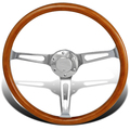 Spec-D Tuning Wooden Steering Wheel SW-W-112